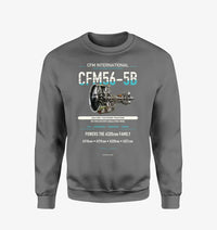 Thumbnail for CFM56-5B design on gray sweatshirt