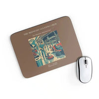 Thumbnail for VINTAGE G4378 - The Midnight Cleaning Crew - Designed Mouse Pads design on brown rectangle