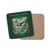 Thumbnail for The Andes Crossing - Designed Coasters design on dark green 1-piece