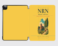 Thumbnail for Weeze Airport (NRN) design on yellow ipad tablet case