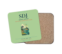 Thumbnail for Sendai Airport (SDJ) design on light green 1 piece coaster