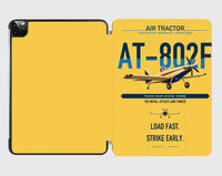 Thumbnail for Air Tractor AT-802F design on yellow ipad tablet case