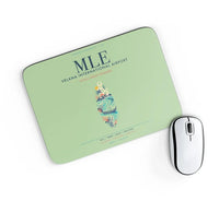 Thumbnail for Velana International Airport Malé (MLE) design on light green rectangle mouse pad