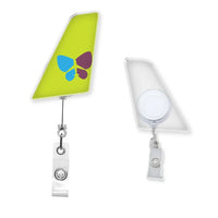 Thumbnail for Jin Air Airlines Designed Tail Shape Retractable ID Card Badge - view 3