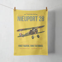 Thumbnail for Nieuport 28C.1 design on yellow towel