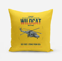 Thumbnail for Leonardo AW159 Wildcat HMA2 design on yellow pillow