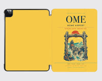 Thumbnail for Nome Airport (OME) design on yellow ipad tablet case