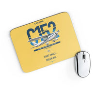 Thumbnail for Cessna 152 design on yellow rectangle mouse pad