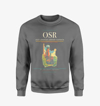 Thumbnail for Leoš Janáček Airport Ostrava (OSR) design on gray sweatshirt
