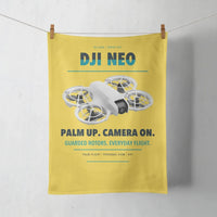 Thumbnail for DJI Neo design on yellow towel