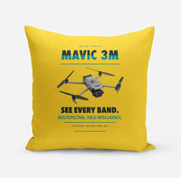 Thumbnail for DJI Mavic 3 Multispectral design on yellow pillow