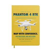 Thumbnail for DJI Phantom 4 RTK design on yellow notebook
