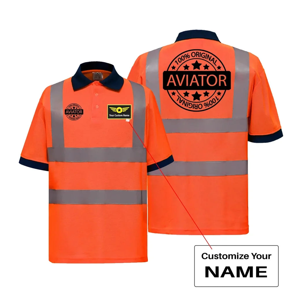 Customisable Aviator Polo Shirt - view 3