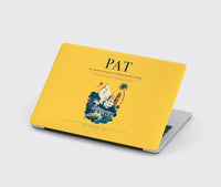 Thumbnail for Jay Prakash Narayan International Airport (PAT) design on yellow MacBook case