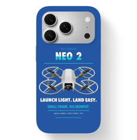 Thumbnail for DJI Neo 2 Case design on blue iphone case