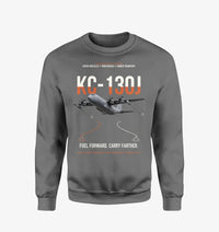 Thumbnail for KC-130J SUPER HERCULES design on gray sweatshirt