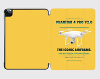 Thumbnail for DJI Phantom 4 Pro V2.0 design on yellow ipad tablet case