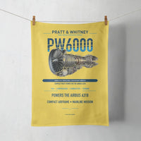 Thumbnail for PW6000 design on yellow towel