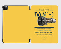 Thumbnail for TAY 611-8 design on yellow ipad tablet case