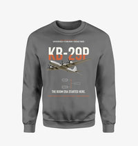 Thumbnail for KB-29P SUPERFORTRESS design on gray sweatshirt
