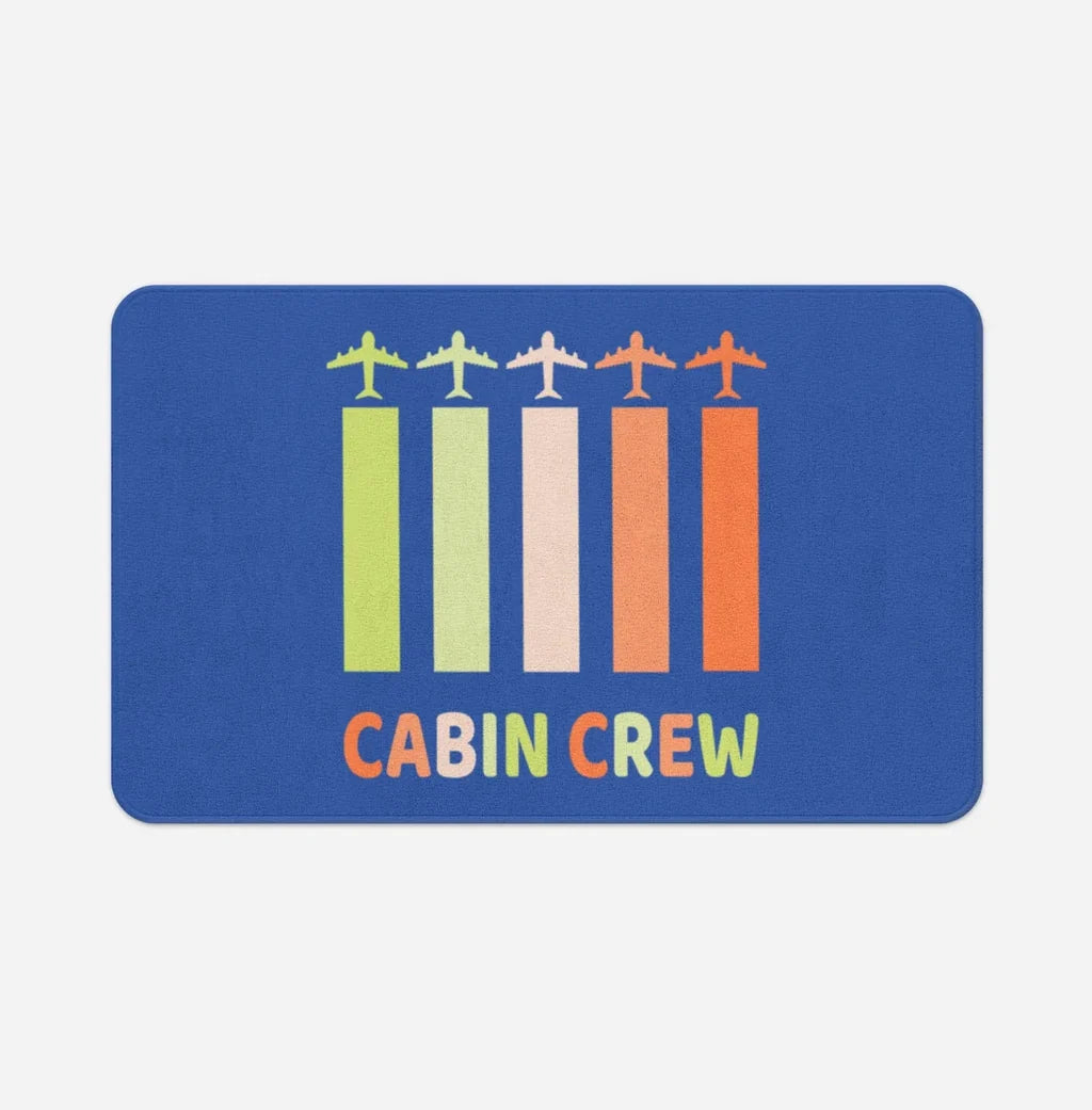 Colourful Cabin Crew Bath Mat - view 3