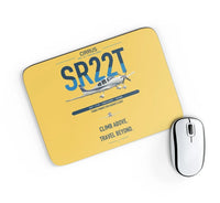 Thumbnail for Cirrus SR22T design on yellow rectangle mouse pad