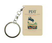 Thumbnail for Eastern Oregon Regional Airport (PDT) design on beige key chain
