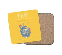 Thumbnail for Bacha Khan International Airport PEW Coaster 1-Piece - Yellow