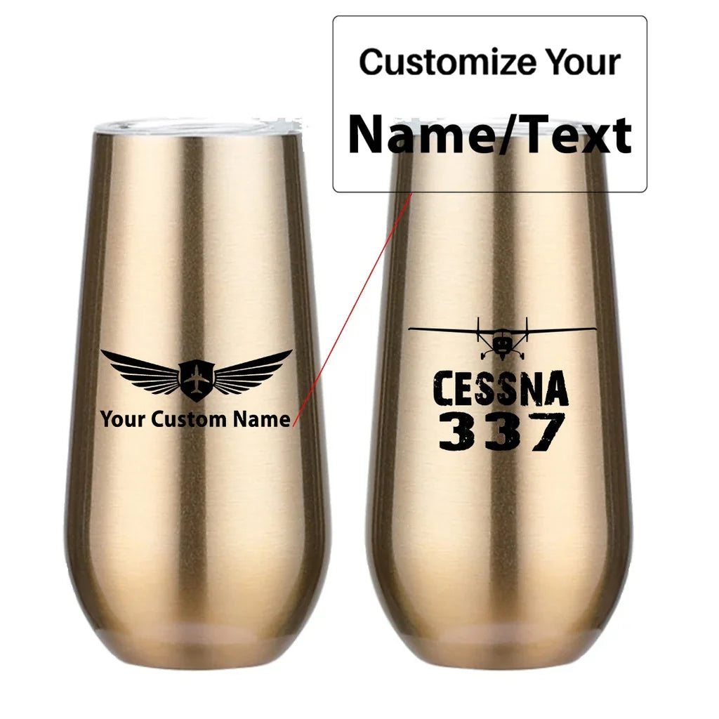 Customisable Cessna 337 Egg Cup - view 3