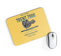 Thumbnail for TRENT 7000 design on yellow rectangle mouse pad
