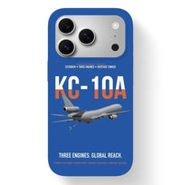 Thumbnail for KC-10A EXTENDER design on blue magsafe iphone case, for iPhone 17 Pro