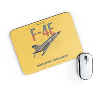 Thumbnail for F-4E Phantom II design on yellow rectangle mouse pad