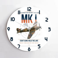 Thumbnail for Hawker Hurricane Mk I design on white no frame wall clock