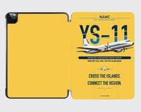 Thumbnail for NAMC YS-11A design on yellow ipad tablet case