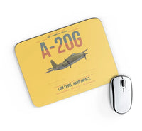 Thumbnail for A-20G Havoc design on yellow rectangle mouse pad