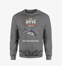 Thumbnail for Airbus H215 design on gray sweatshirt