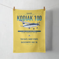 Thumbnail for Daher Kodiak 100 Series III design on yellow towel