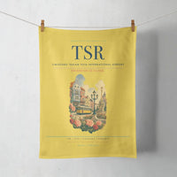 Thumbnail for Timișoara Traian Vuia International Airport (TSR) design on yellow towel