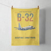 Thumbnail for B-32 Dominator design on yellow towel