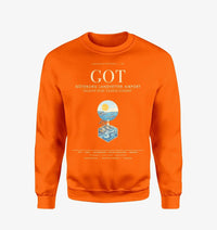 Thumbnail for Goteborg Landvetter Airport GOT Sweatshirt - Orange