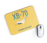 Thumbnail for XB-70A Valkyrie design on yellow rectangle mouse pad