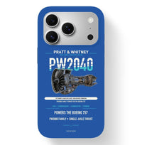 Thumbnail for PW2040 Case design on blue iphone case