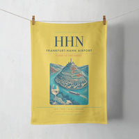 Thumbnail for Frankfurt-Hahn Airport (HHN) design on yellow towel