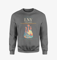 Thumbnail for Lanai Airport (LNY) design on gray sweatshirt