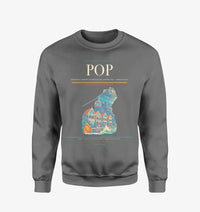 Thumbnail for Gregorio Luperón International Airport (POP) design on gray sweatshirt