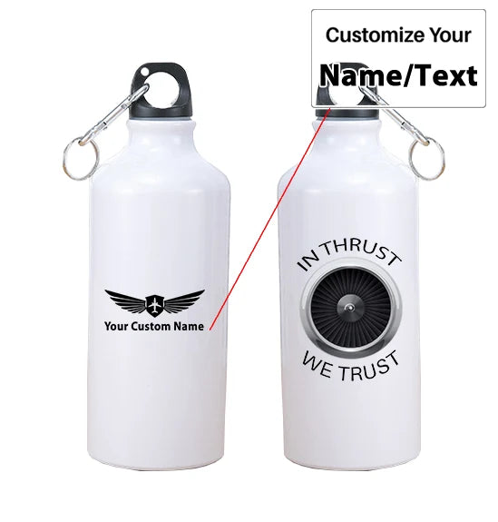 Customisable Thrust We Trust Thermos - view 3