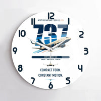 Thumbnail for Boeing 737-700 NG design on white no frame wall clock
