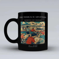 Thumbnail for VINTAGE G4114 - The Terrace Spotters - Ceramic Mug design on black
