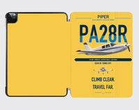 Thumbnail for Piper PA-28R Arrow III design on yellow ipad tablet case