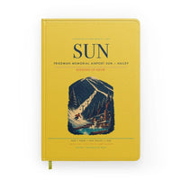 Thumbnail for Friedman Memorial Airport (SUN) design on yellow notebook